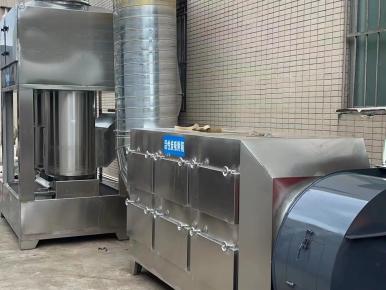 广东江门某某公司橡胶废气处理